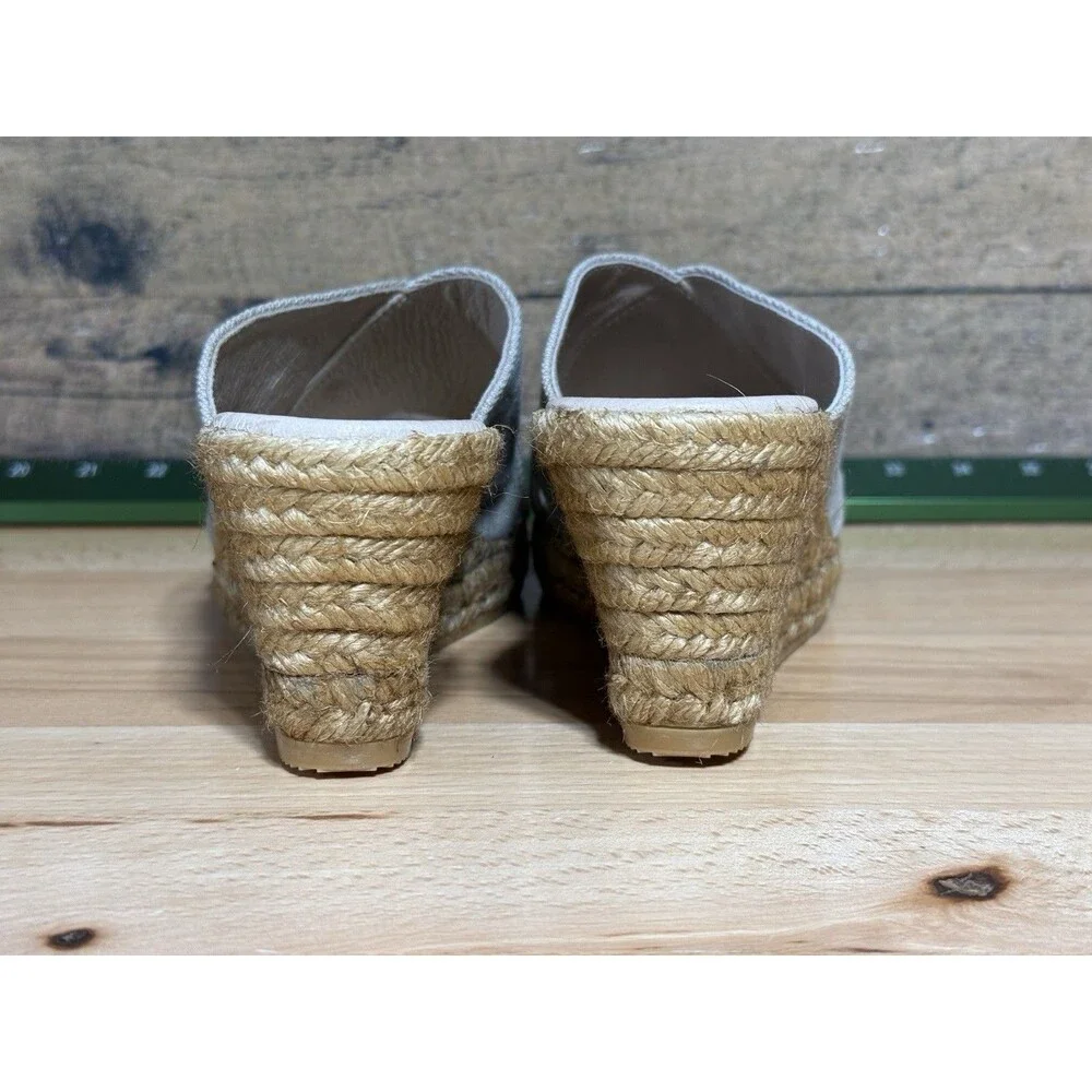 🔥NEW - Eric Michael Espadrille Wedge Heel Sandal EU 42 Spain Made (US 11-11.5)